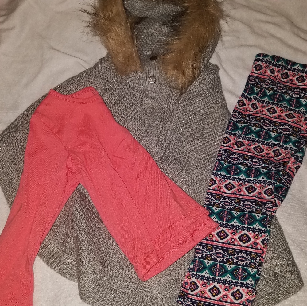 Little Lass Baby Girl Fall Set